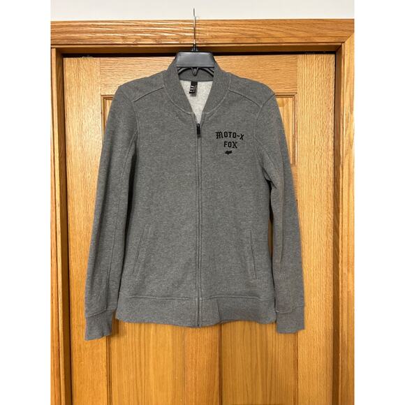 Fox Racing Moto-X Full Zip Gray Jacket -Women's Size Medium - Picture 1 of 10